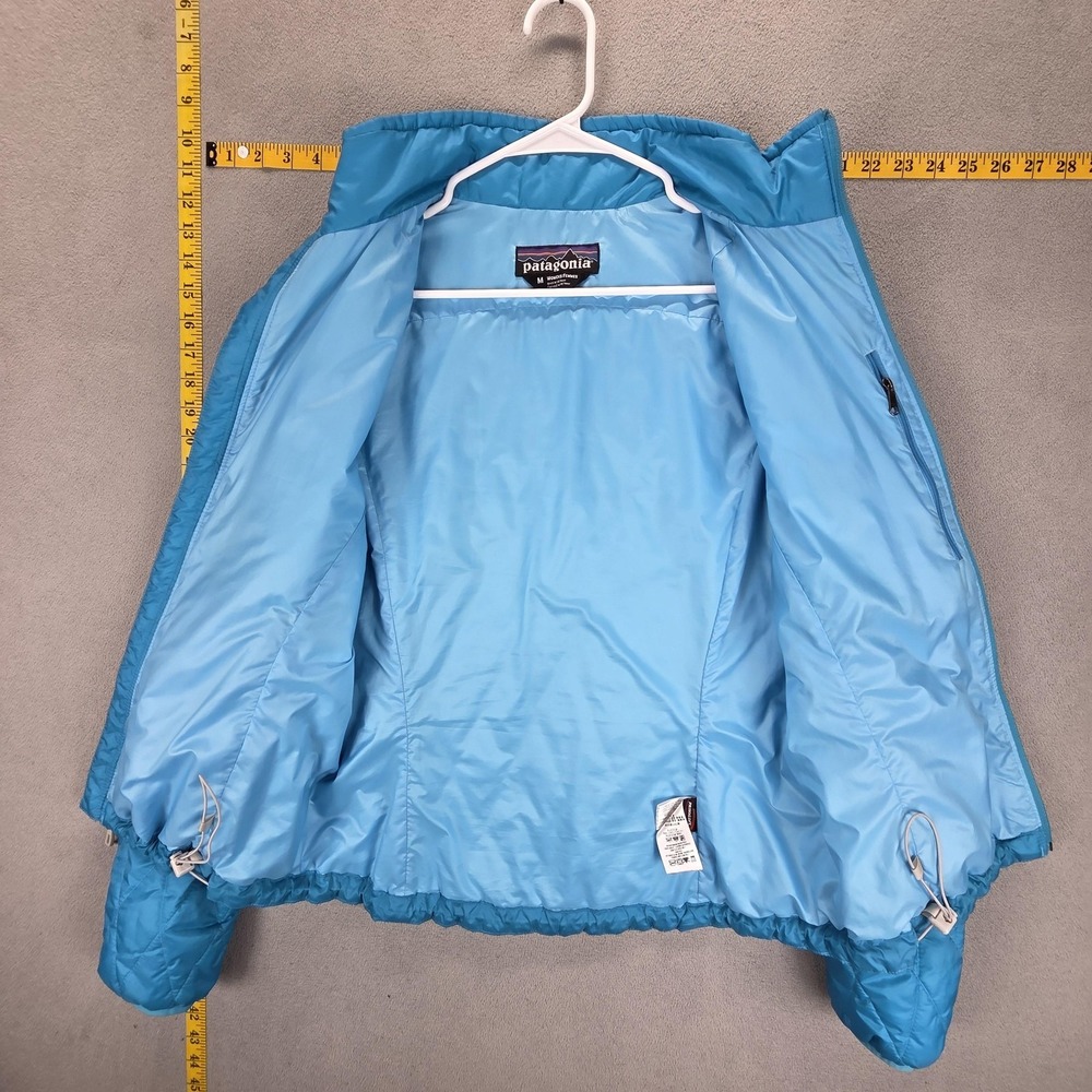 Patagonia Nano Puff Jacket Womens Medium Blue Quilted PrimaLoft Puffer - Picture 6 of 9